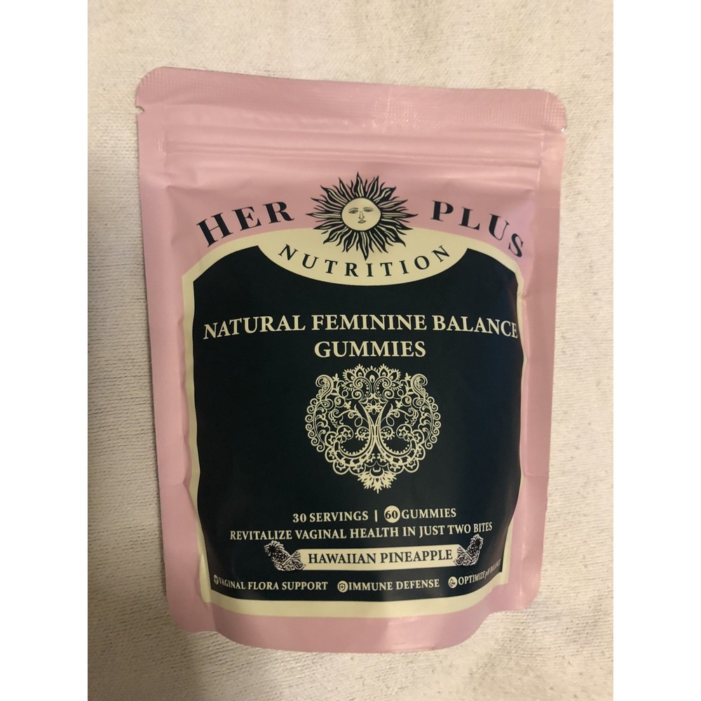 Vital Source Nutrition Premium Feminine Balance 60 Gummies Sealed EX 2027